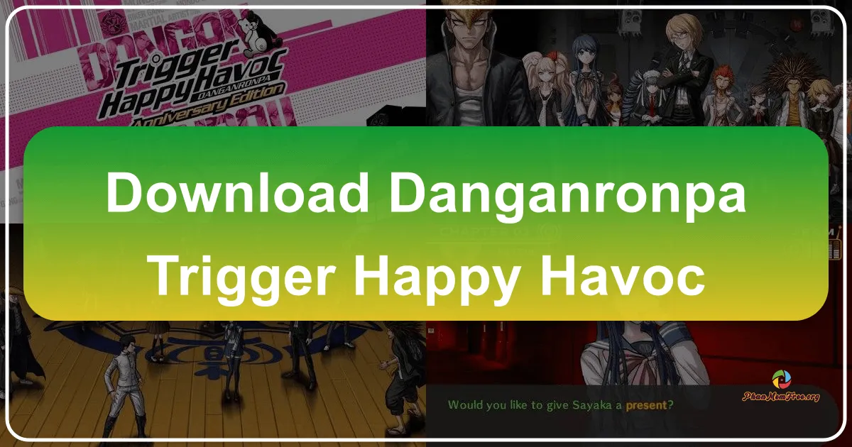 Danganronpa: Trigger Happy Havoc - A Deadly Game of Hope and Despair