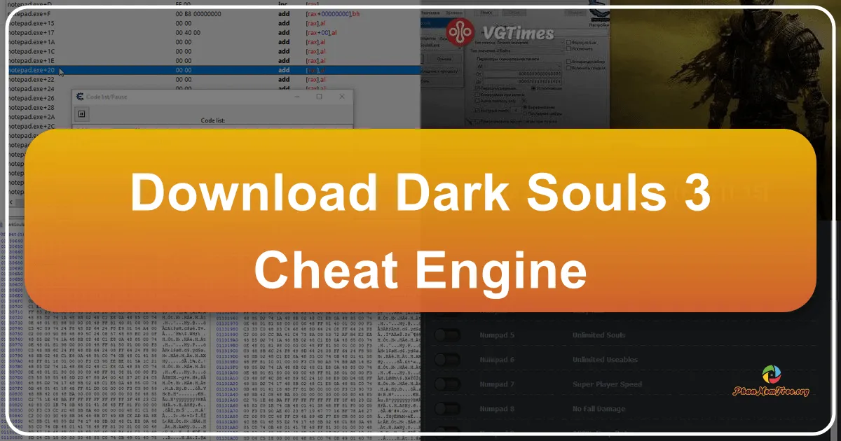Dark Souls 3 Cheat Engine: A Comprehensive Guide