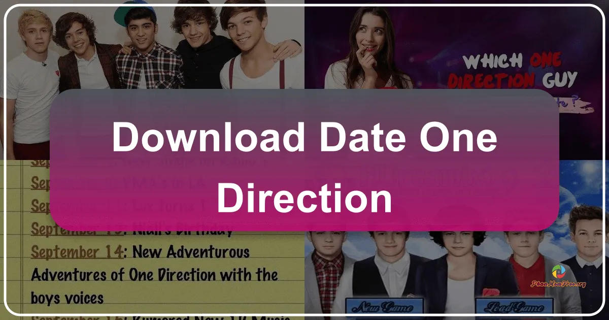 Date One Direction: A Deep Dive into the Ultimate 1D Dating Sim