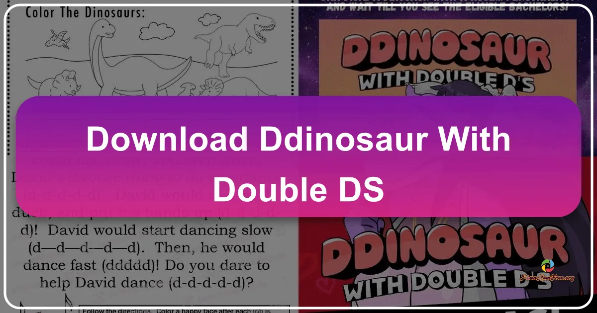 DDinosaur with Double D's: A Hilarious Visual Novel Adventure