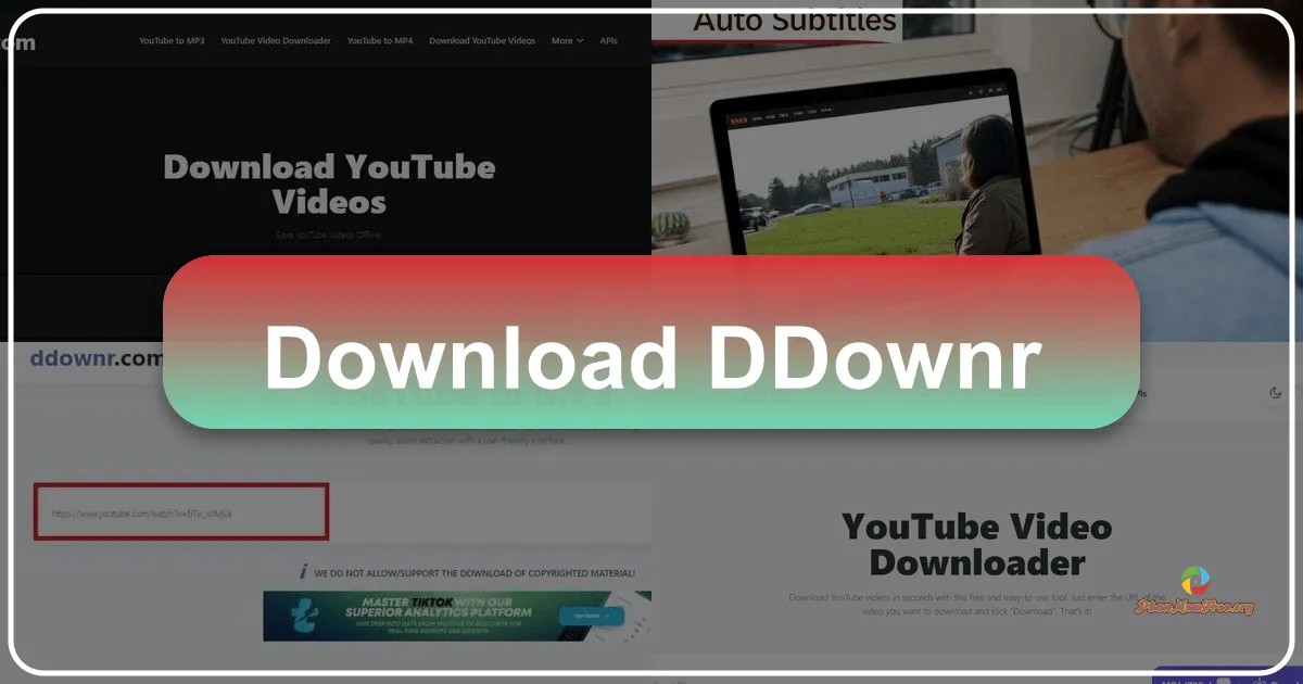 Ddownr: Trình Tải Video YouTube Miễn Phí và Tiện Lợi