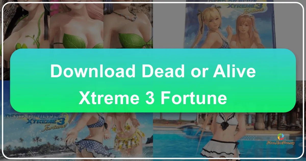 Dead or Alive Xtreme 3: Fortune: A Deep Dive into the Island Paradise