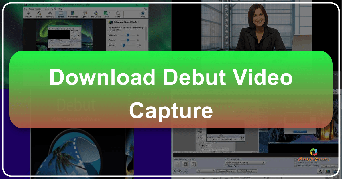Debut Video Capture software review, featuring ease of use, features, and applications for screen recording needs. /images/download-debut-video-capture.png