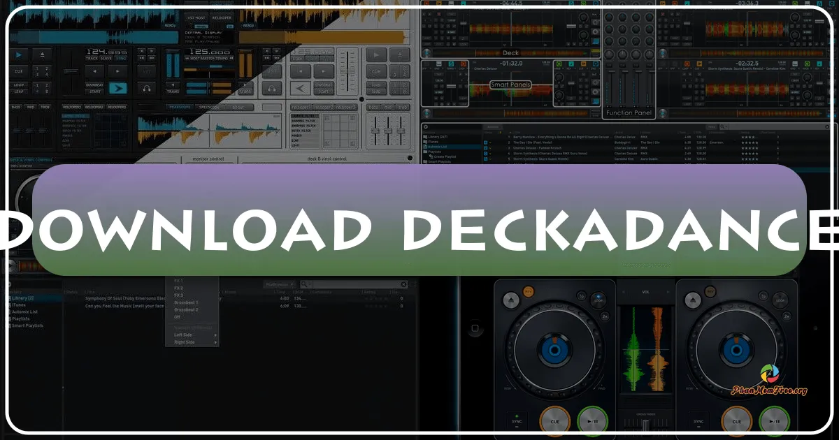 Deckadance: Trải nghiệm trọn vẹn nghệ thuật mix nhạc trên máy tính