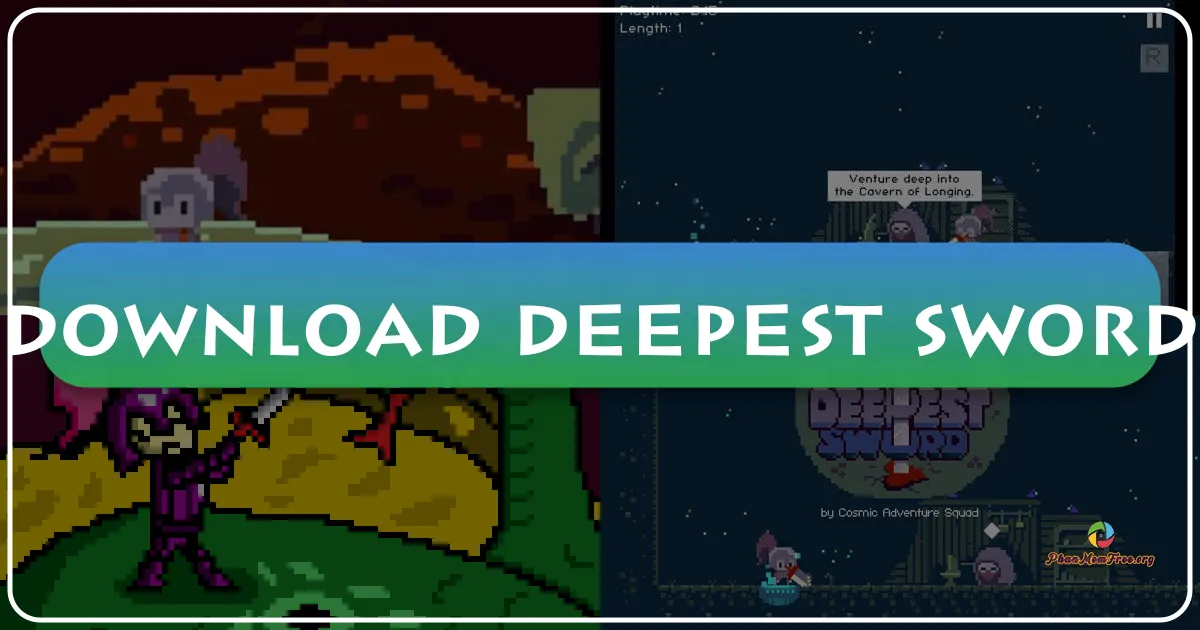 Deepest Sword: A Charmingly Short Physics-Based Platformer