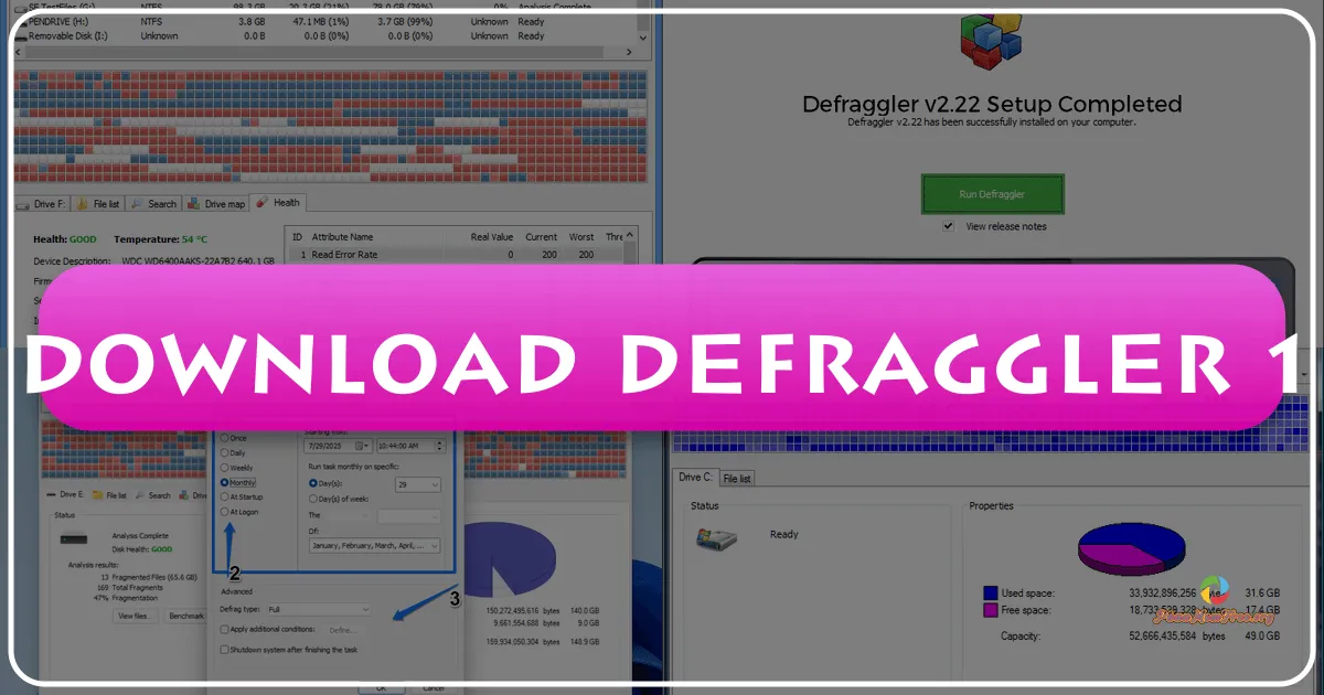 Defraggler: Giải pháp chống phân mảnh ổ cứng hiệu quả và toàn diện