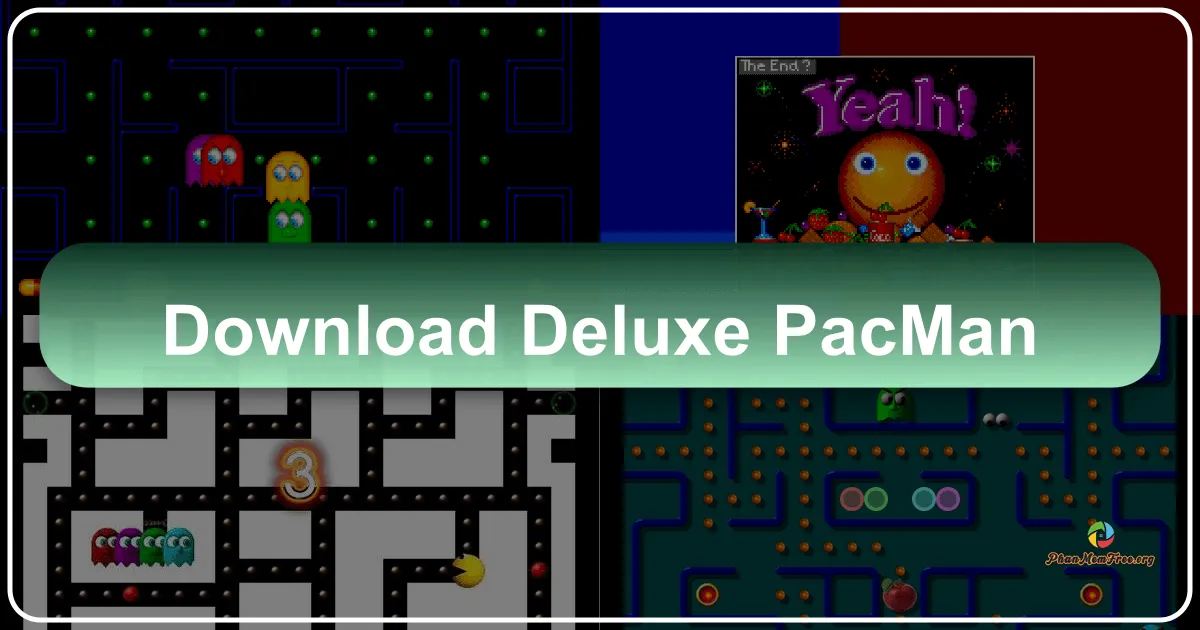 Deluxe Pacman: A Nostalgic Trip Down Memory Lane with Modern Tweaks
