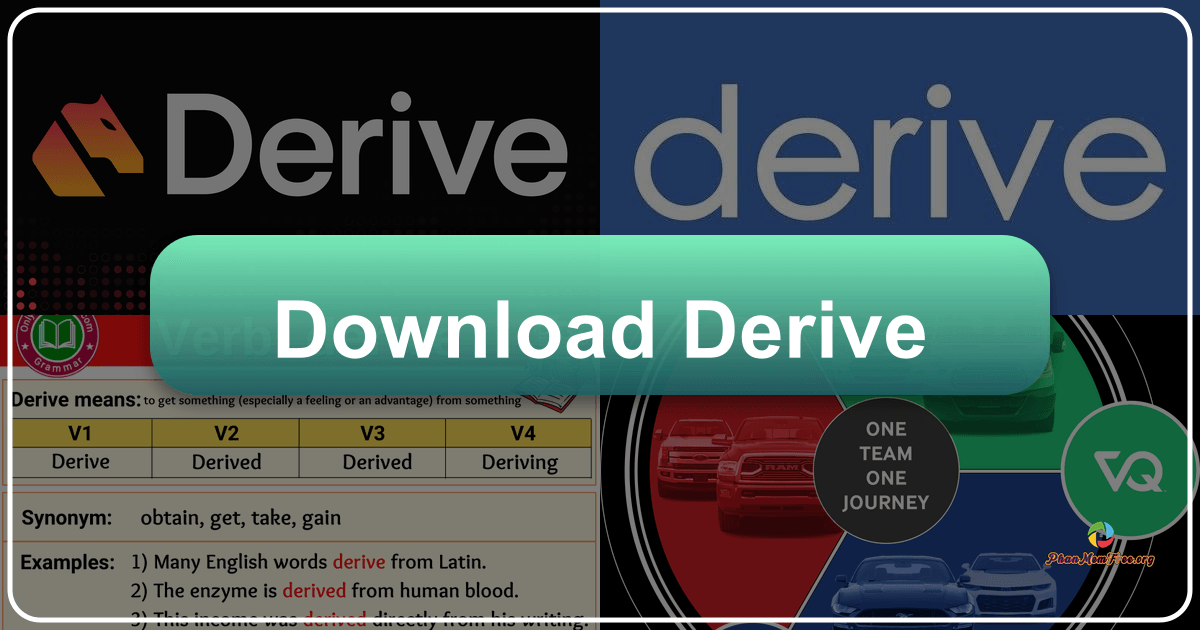 Derive: A historic software for symbolic and numeric mathematics with lasting impact on scientific computing and education. /images/download-derive.png