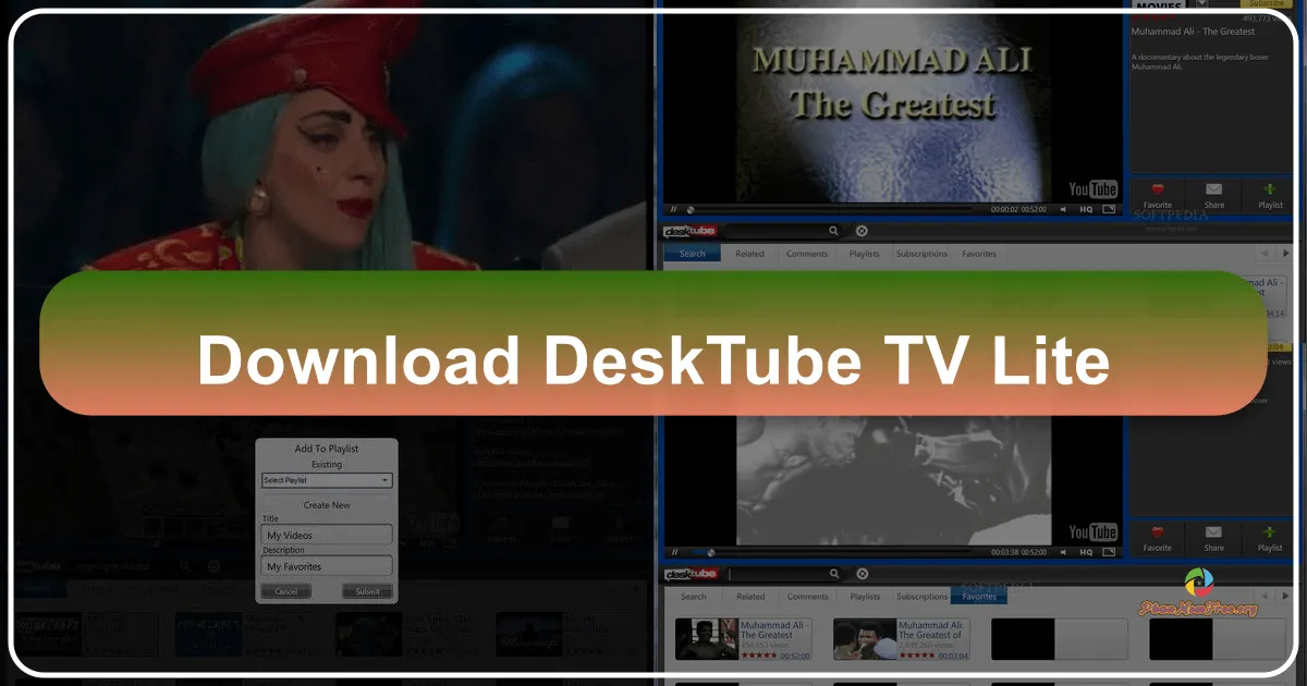 Desktube.tv Lite: Trình tải video YouTube miễn phí đa năng