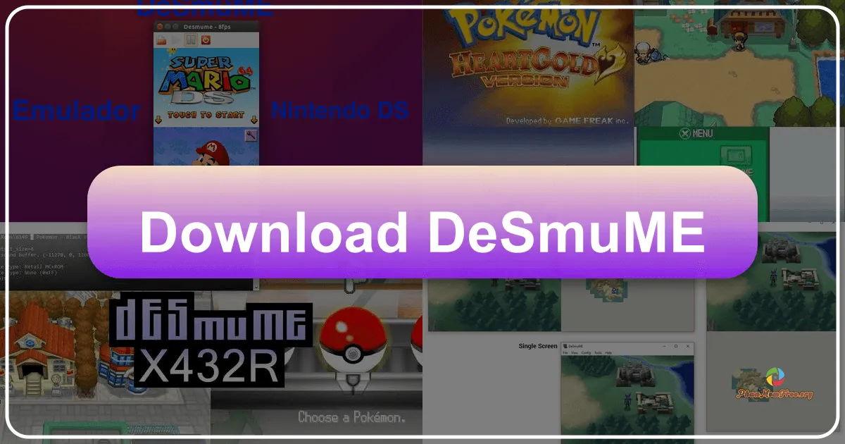 DeSmuME: Trình Giả Lập Hoàn Hảo Cho Game Nintendo DS Trên PC