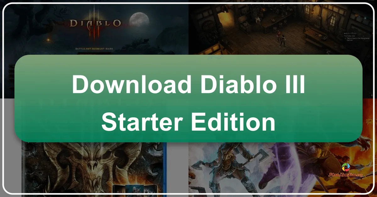 Diablo III: Phiên Bản Bắt Đầu - Tận Hưởng Thế Giới Huyền Bí Của Sanctuary