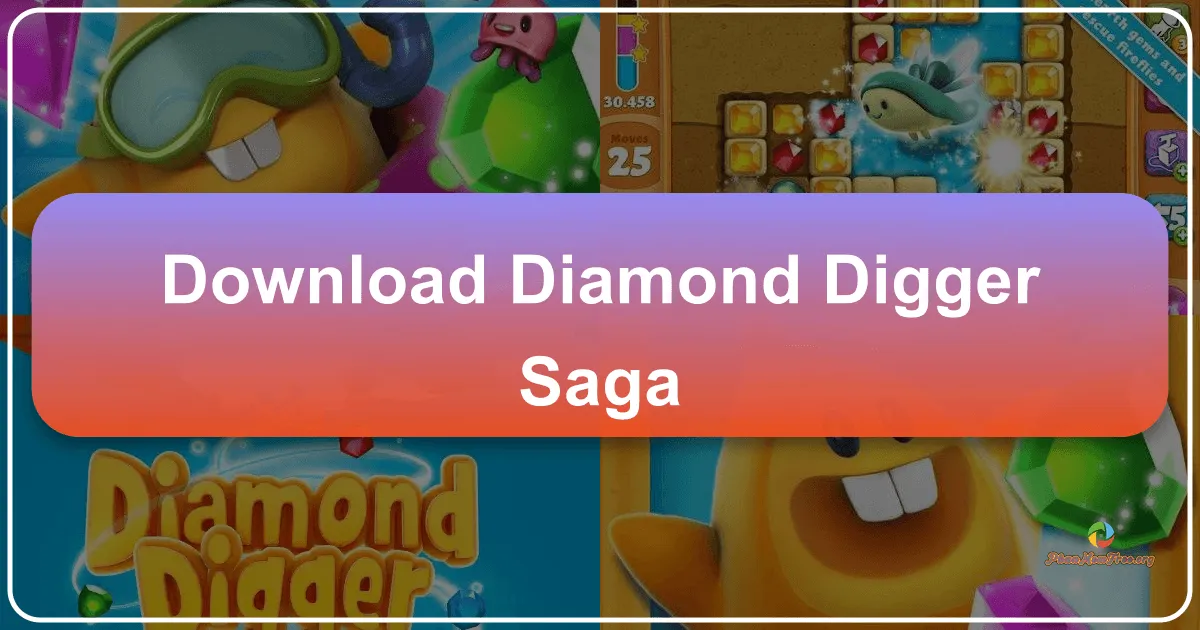 Diamond Digger Saga: A Sparkling Puzzle Adventure