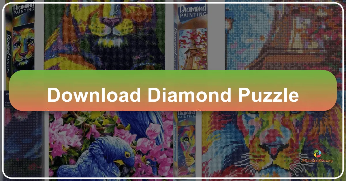 Diamond Puzzle: Trò Chơi Xếp Kim Cương Quen Thuộc