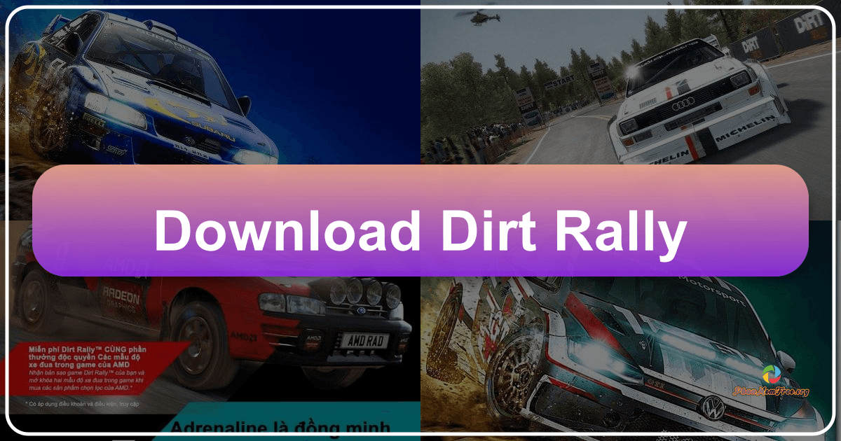 DiRT Rally offers a realistic and immersive rally simulation experience with detailed cars and environments. /images/download-dirt-rally.png