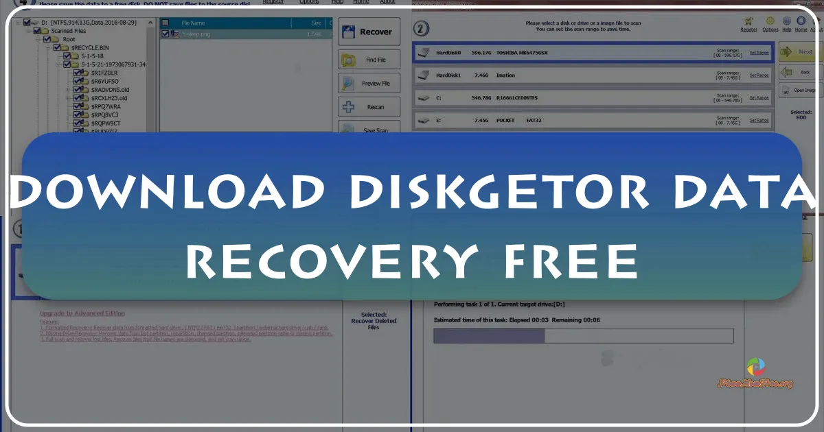 DiskGetor Data Recovery 4.0: Giải pháp khôi phục dữ liệu mạnh mẽ và hiệu quả