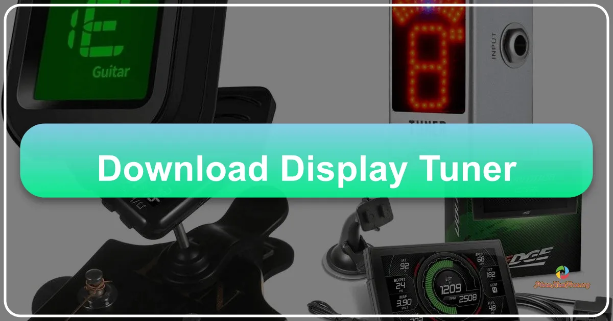 Display Tuner: Reclaiming Control of Your Monitor Settings