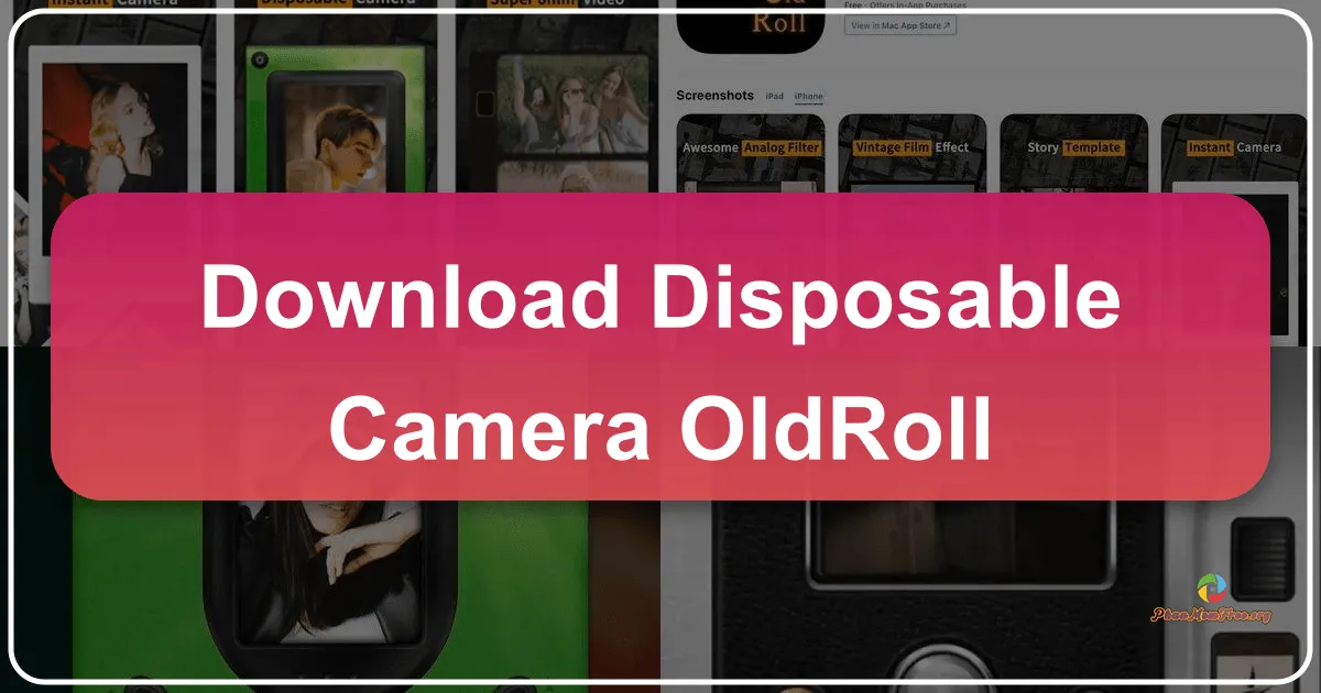 Disposable Camera - OldRoll: A Retro Photography App Review