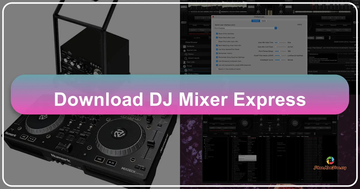 DJ Mixer Express: A Beginner-Friendly DJ Software for Windows