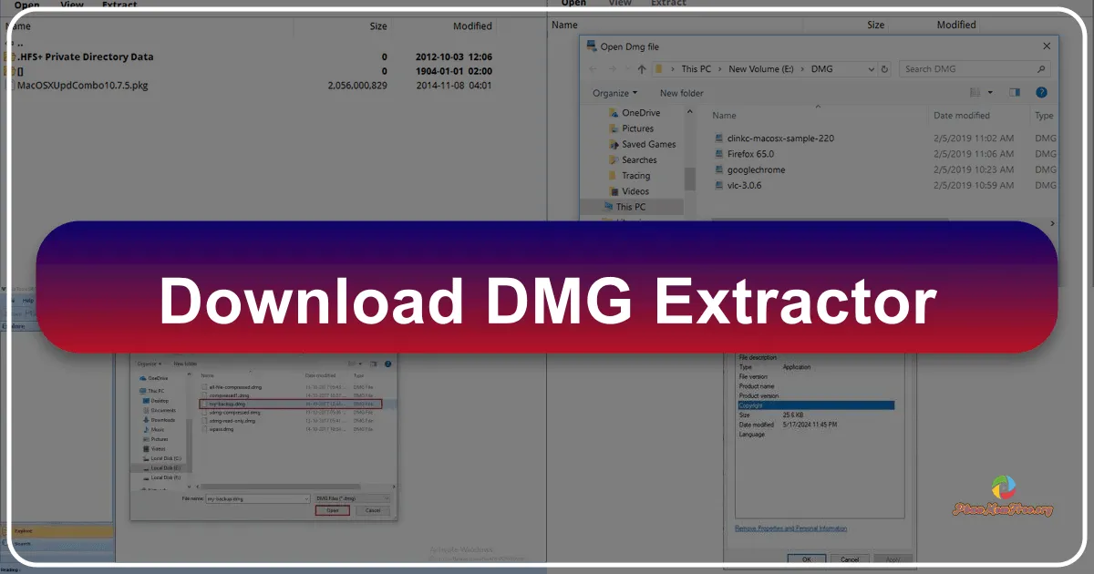 DMG Extractor: A Deep Dive into Mac DMG File Extraction on Windows