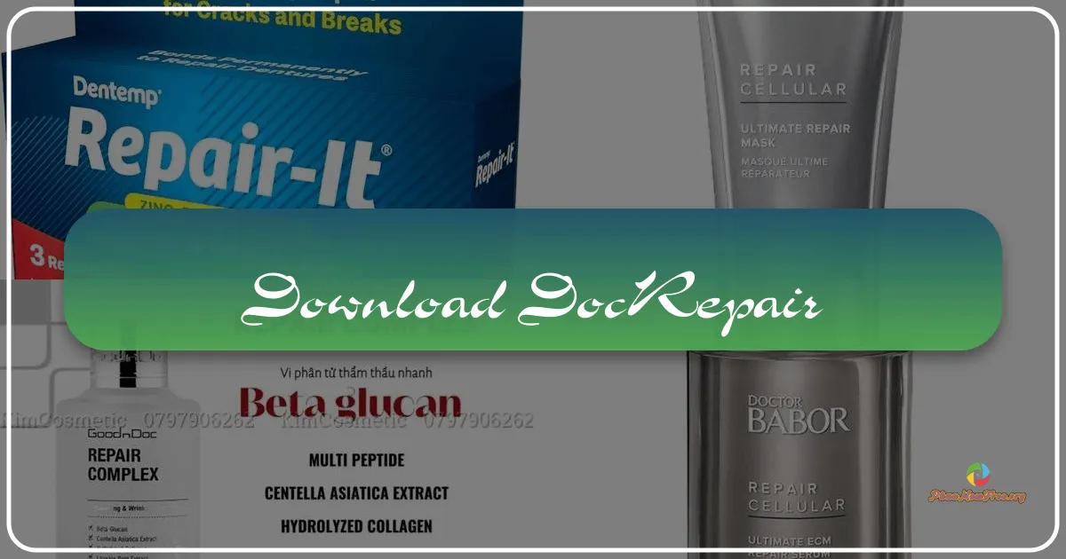 DocRepair: Giải pháp khôi phục dữ liệu file Word bị lỗi