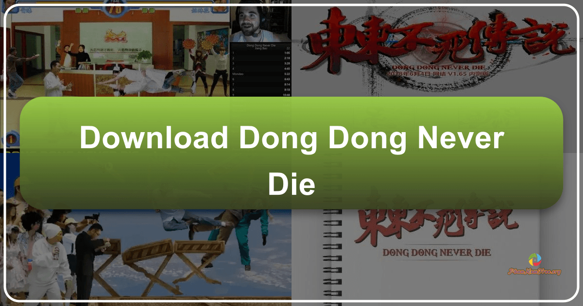 Dong Dong Never Die: A bizarre, chaotic, and unforgettable fighting game experience with a unique charm. /images/download-dong-dong-never-die.png