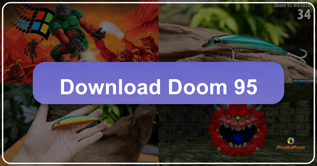 Doom 95: A Windows 95 port of the classic game, marking a pivotal moment in gaming history and technology. /images/download-doom-95.png