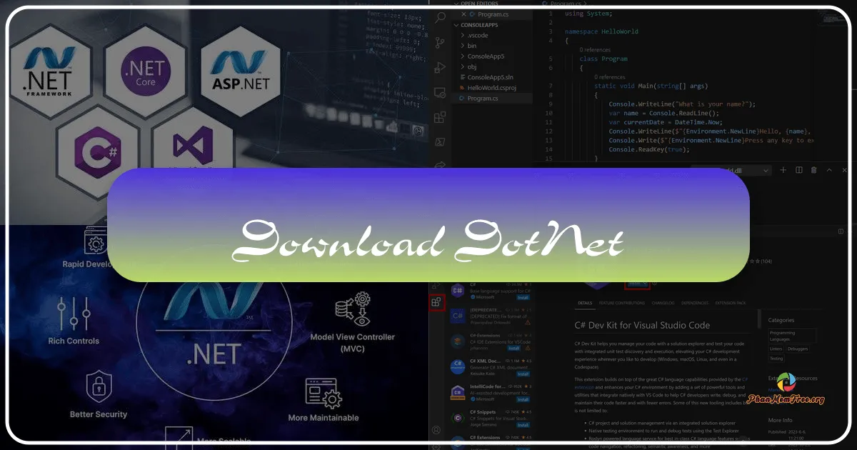 .NET: A Deep Dive into Microsoft's Development Framework