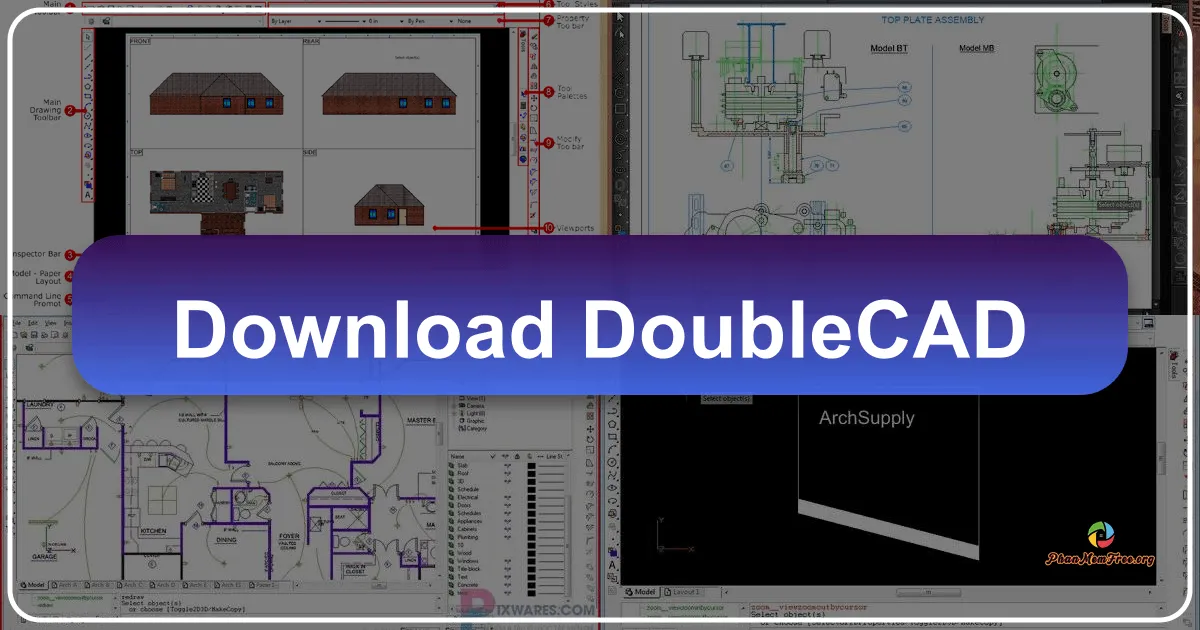 DoubleCAD: A Comprehensive Review of the Free AutoCAD Alternative