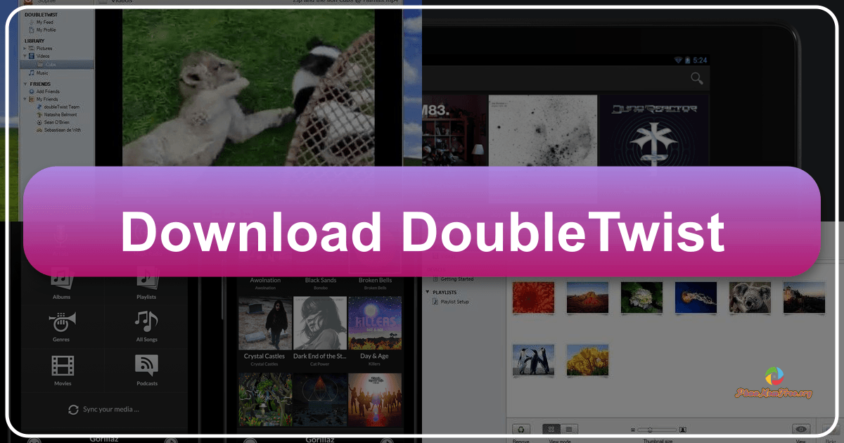 DoubleTwist: A media synchronization software with a mixed legacy of user experiences and criticisms regarding compatibility and functionality. /images/download-doubletwist.png