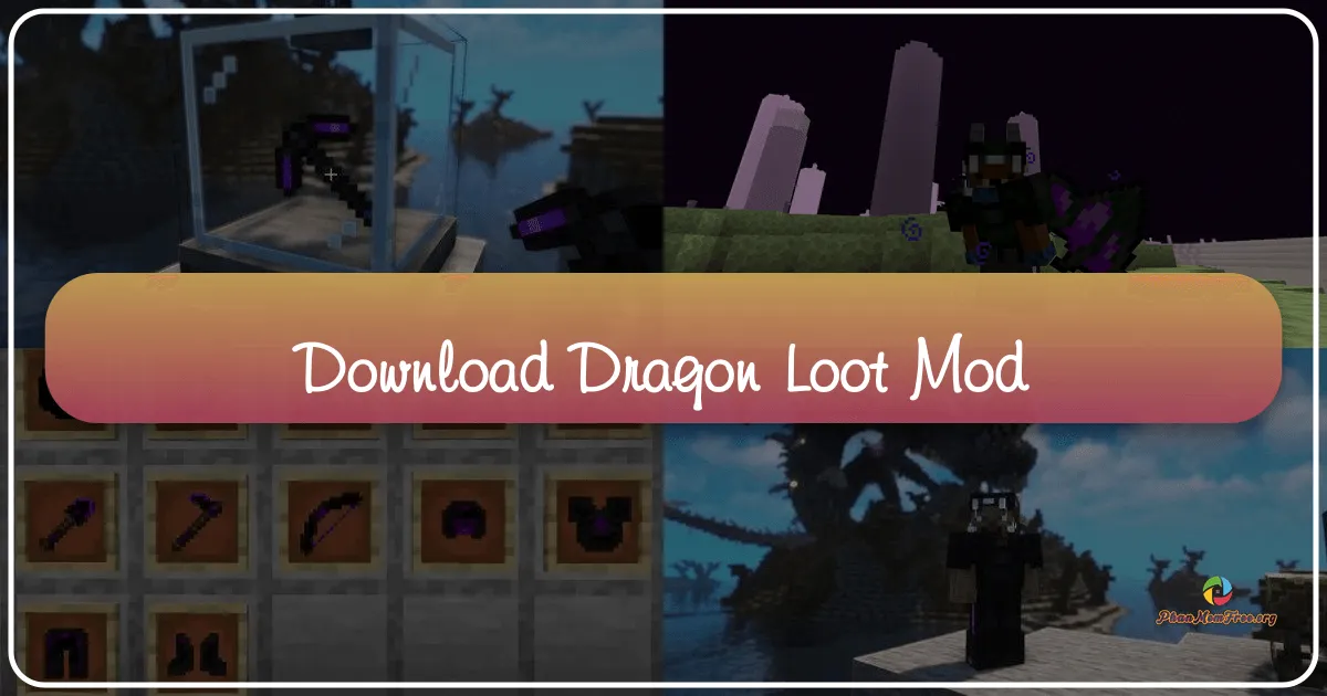 Dragon Loot Mod: Làm Giàu Từ Rồng Ender Trong Minecraft