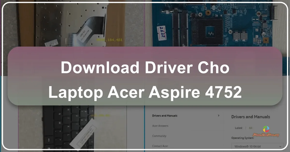 Driver cho Laptop Acer Aspire 4752: Hướng dẫn tải và cài đặt
