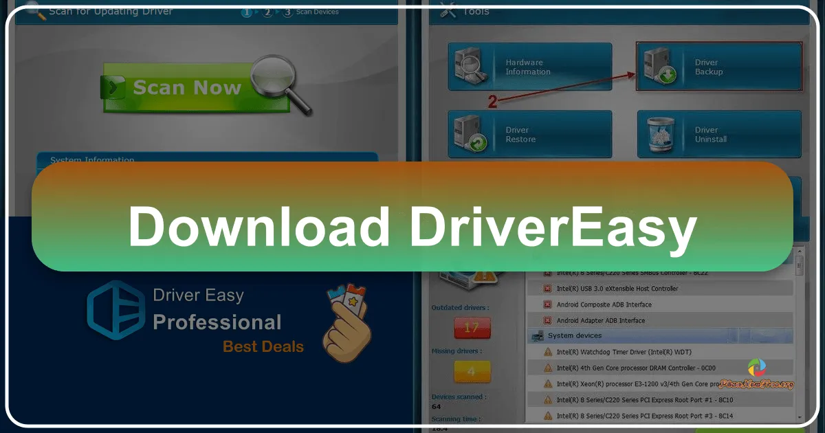 DriverEasy: Giải pháp toàn diện cho quản lý trình điều khiển máy tính