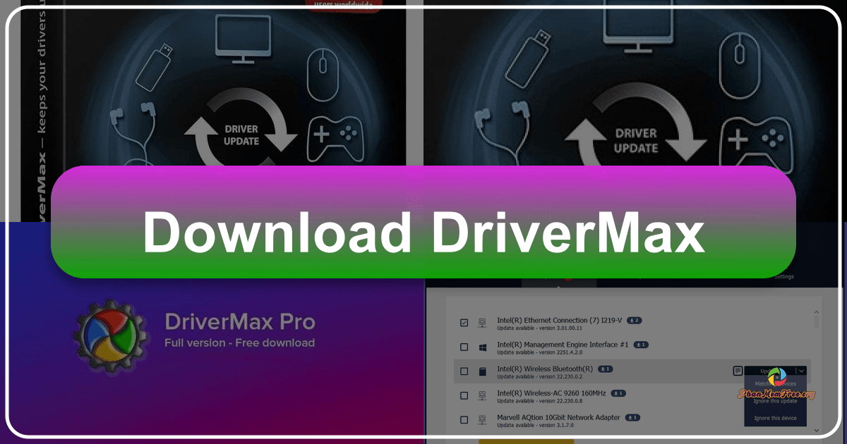 DriverMax: A driver updater tool for Windows with automated updates and backups, offering both free and paid versions. /images/download-drivermax.png