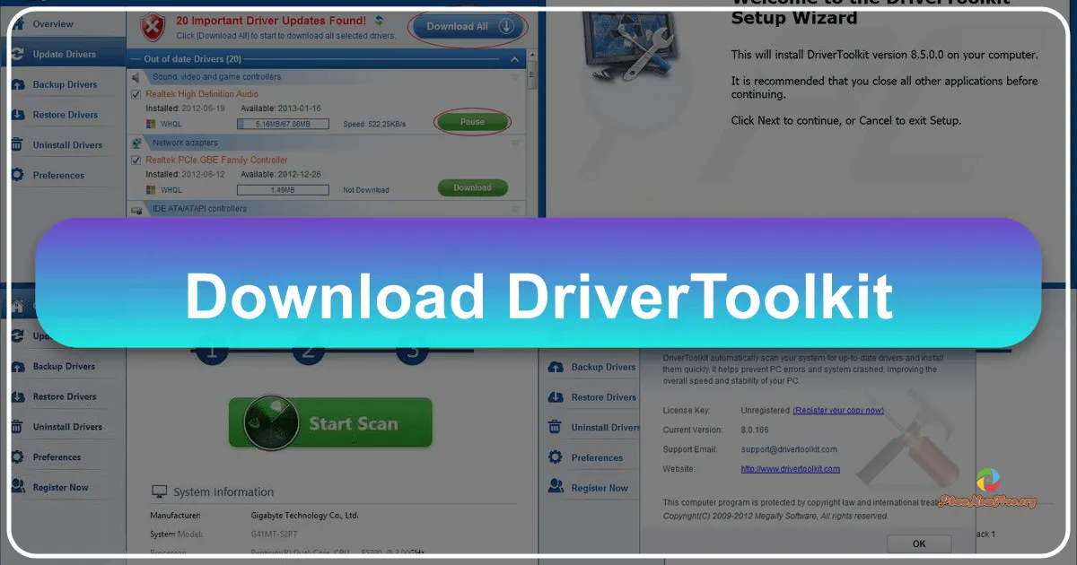 DriverToolkit: Giải pháp toàn diện cho quản lý trình điều khiển máy tính