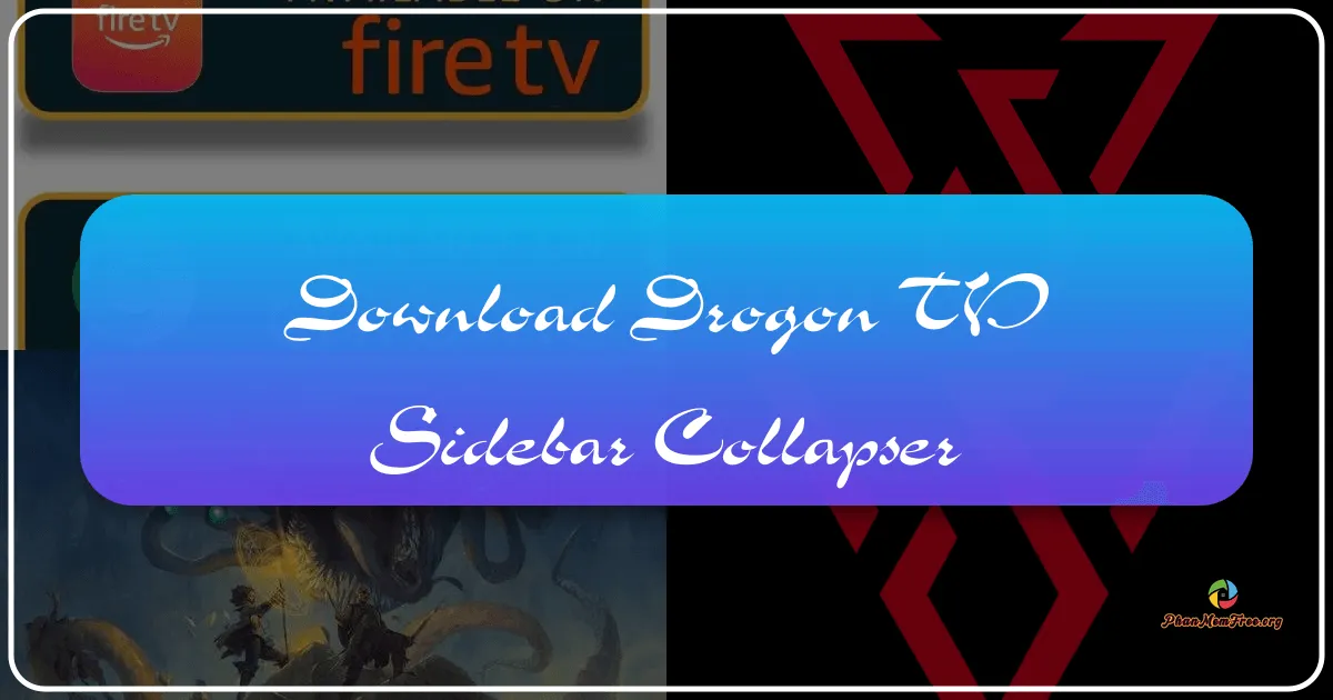 Drogon TV Sidebar Collapser: A Chrome Extension for Enhanced Viewing