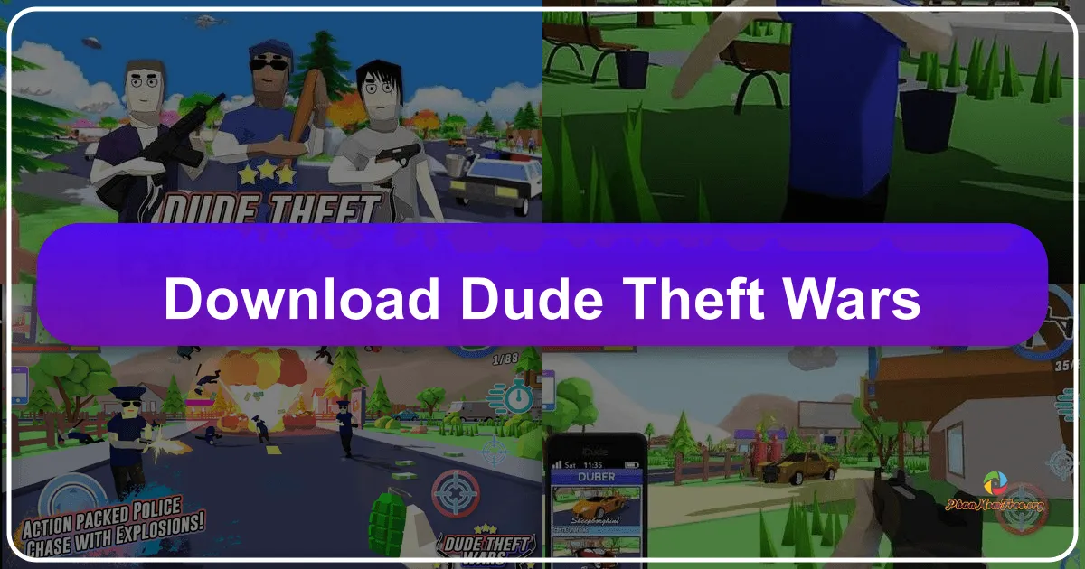 Dude Theft Wars: A Roblox Open-World Adventure