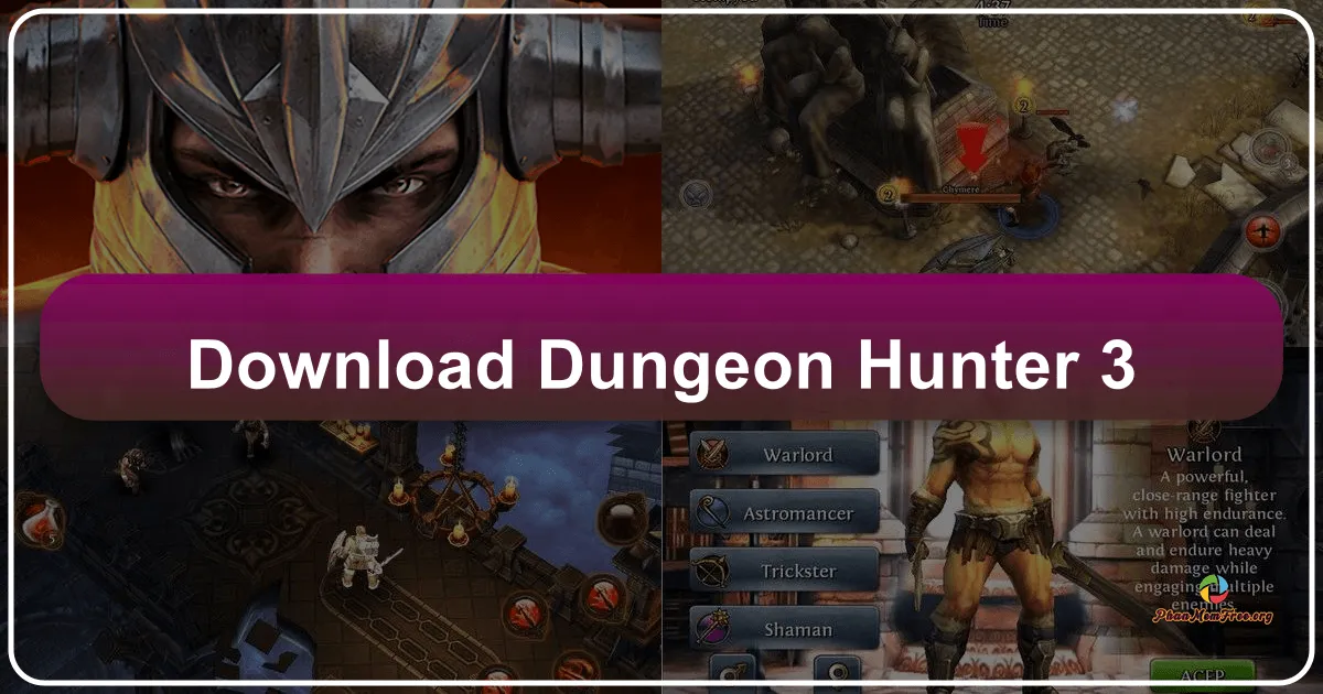 Dungeon Hunter 3: Cuộc Phiêu Lưu Huyền Bí Trong Thế Giới Gothicus