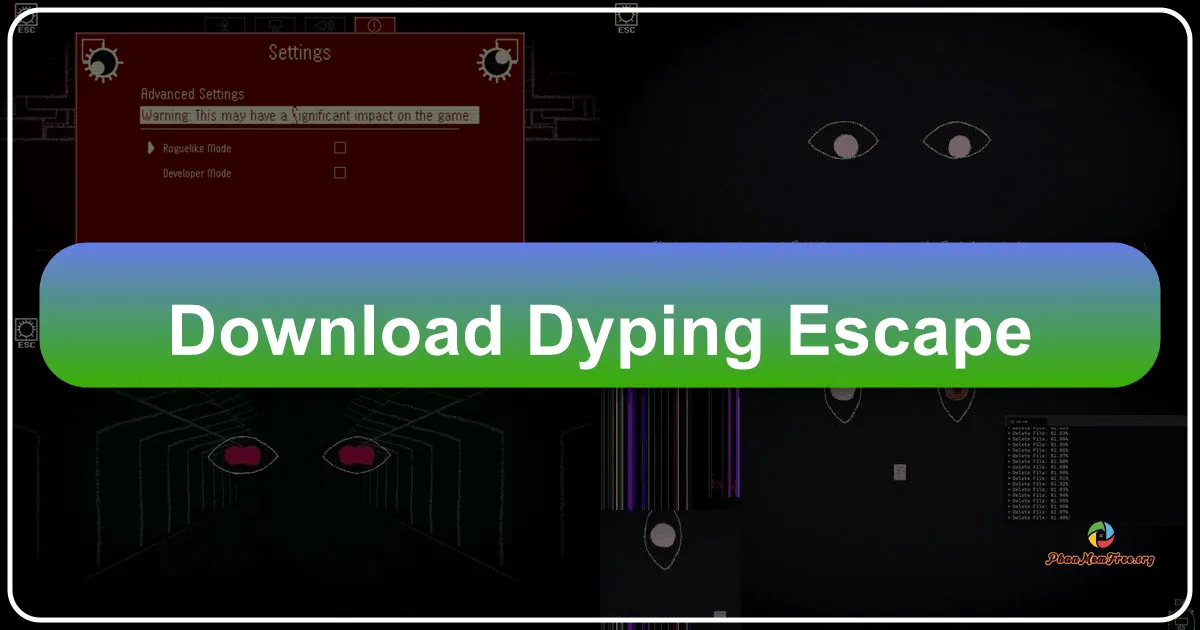 Dyping Escape: A Haunting Symphony of Words and Fear
