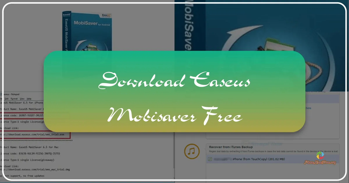 EaseUS MobiSaver Free: Giải pháp khôi phục dữ liệu miễn phí cho thiết bị iOS