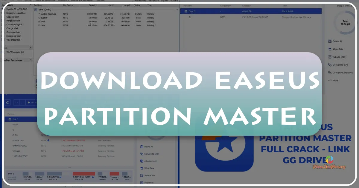 EaseUS Partition Master: A Comprehensive Guide to Disk Partition Management