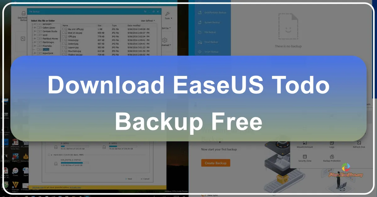 EaseUS Todo Backup Free: Giải pháp sao lưu và khôi phục dữ liệu miễn phí đáng tin cậy