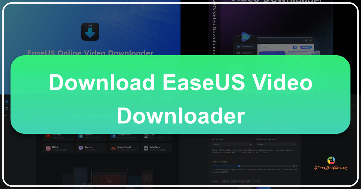 EaseUS Video Downloader: A free and user-friendly video download manager for various online sources and formats. /images/download-easeus-video-downloader.png