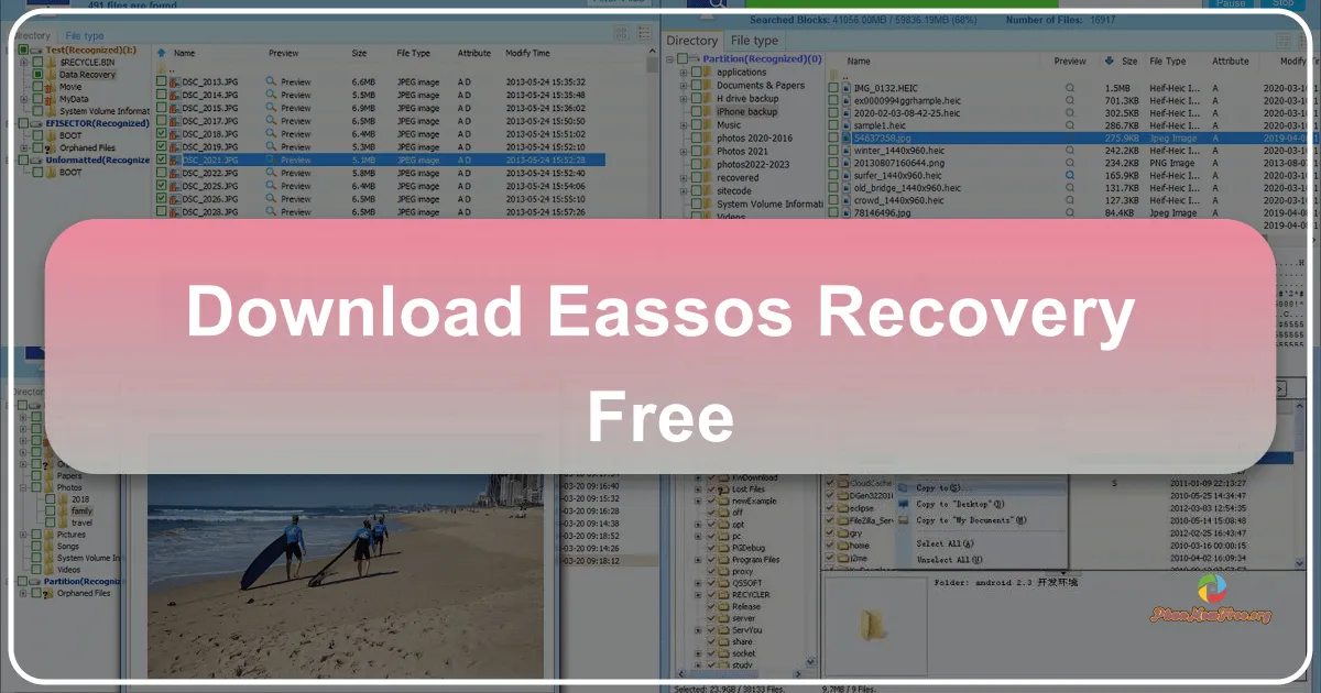 Eassos Recovery Free: Giải pháp khôi phục dữ liệu miễn phí hiệu quả