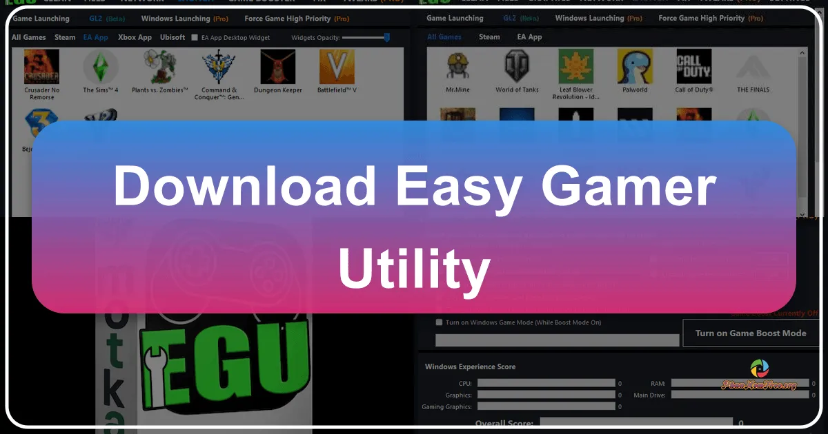 Easy Gamer Utility: The Ultimate Tool for PC Gamers