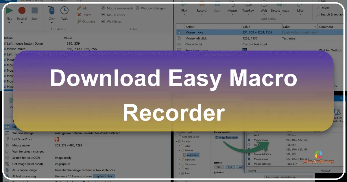 Easy Macro Recorder: Automating Your Desktop Tasks with Ease