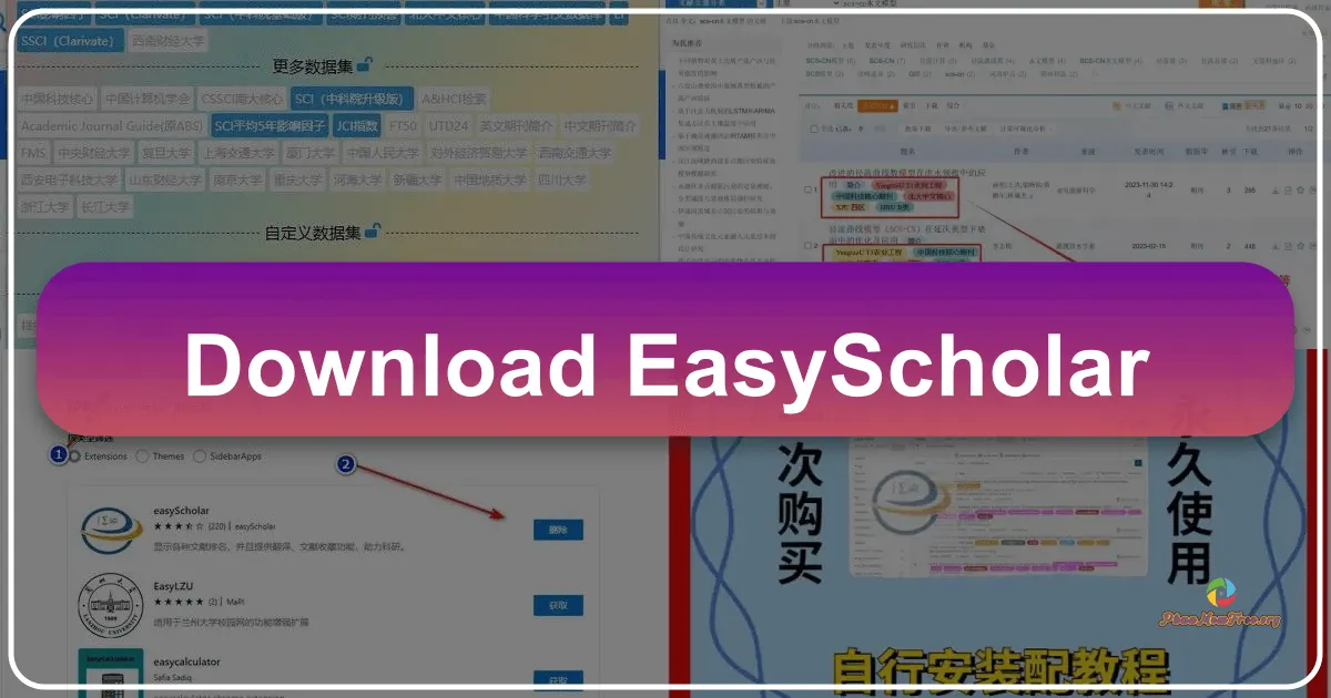 EasyScholar: A Chrome Extension for Enhanced Productivity