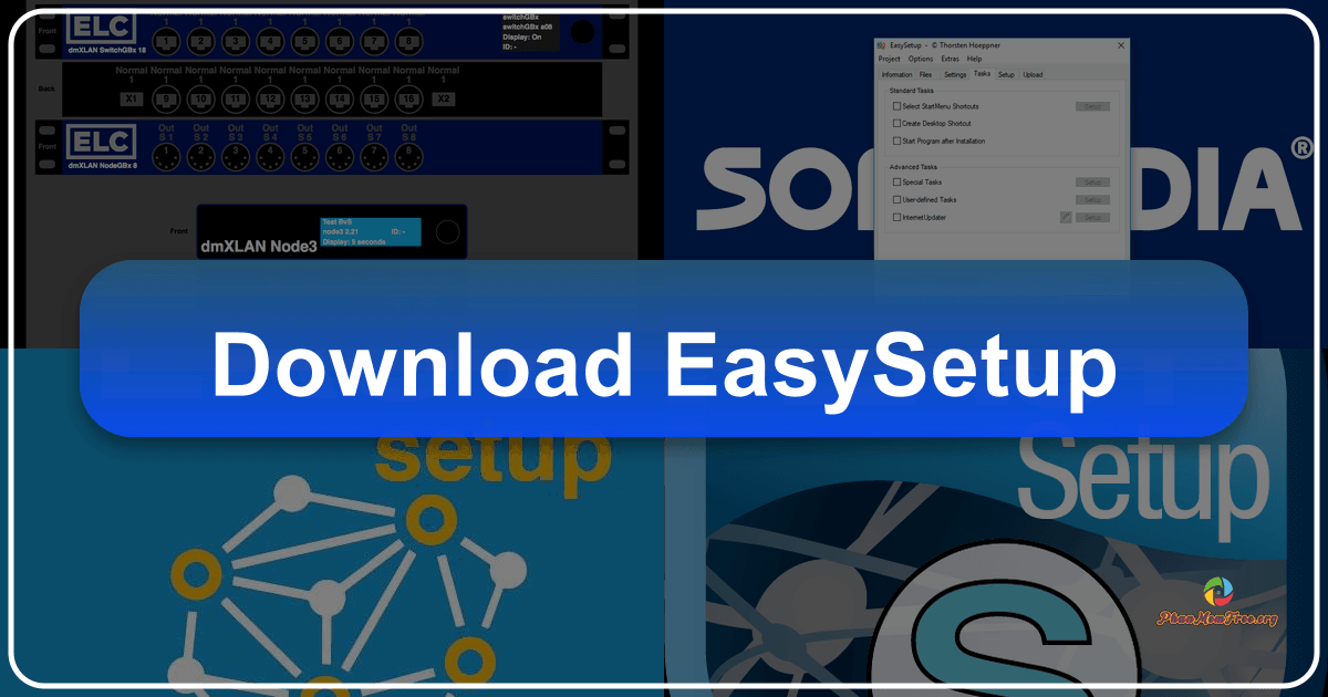 EasySetup simplifies Windows installer creation with a user-friendly interface and basic functionality. /images/download-easysetup.png