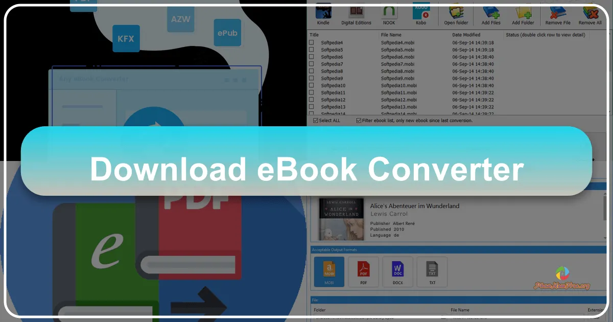 eBook Converter: Your One-Stop Solution for E-book Format Conversions