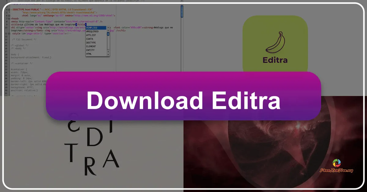 Editra: A Versatile and Extensible Programming Editor