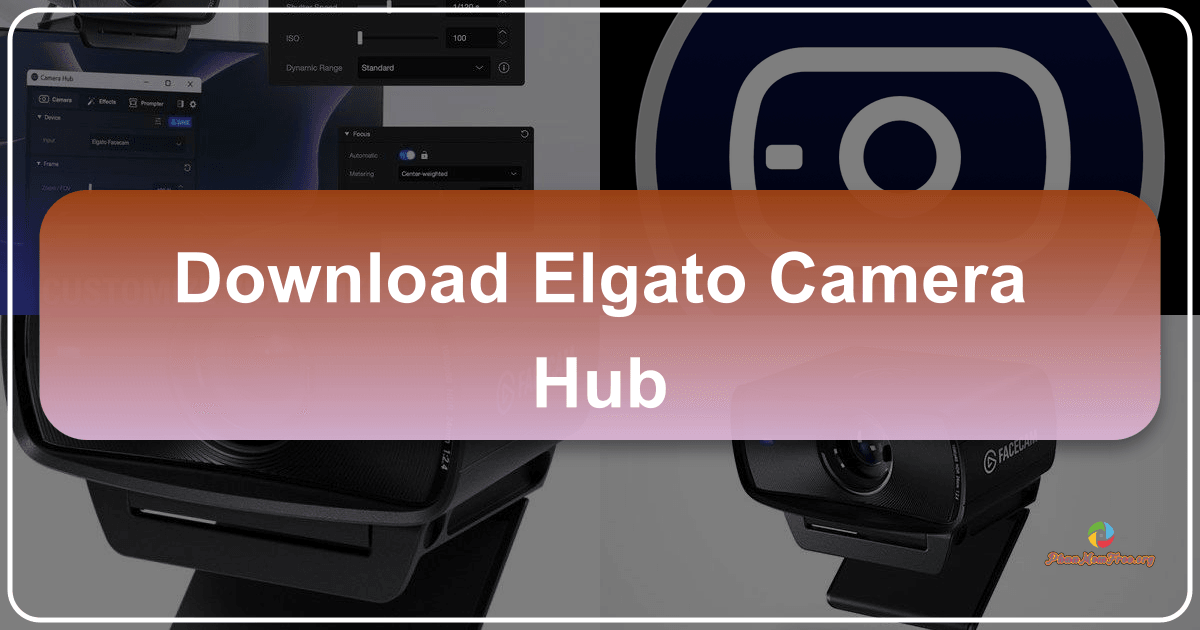 Elgato Camera Hub enhances webcam capture with intuitive interface and advanced features for high-quality video output and streaming. /images/download-elgato-camera-hub.png